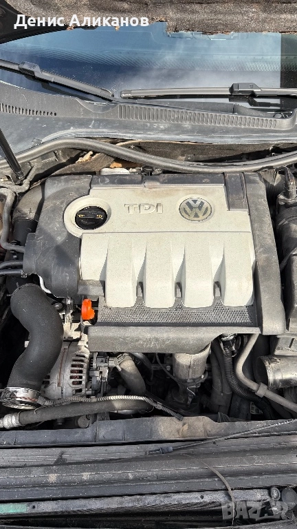 Двигател за 1.9tdi BLS 105 от VW golf5, снимка 1