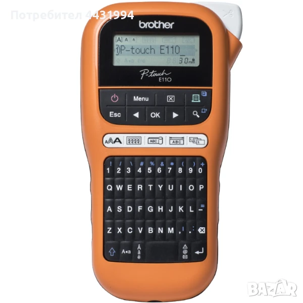 Етикираща система, Brother PT-E110VP Labelling system, снимка 1