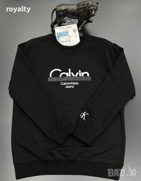 Calvin Klein Черна Мъжка Блуза , снимка 1