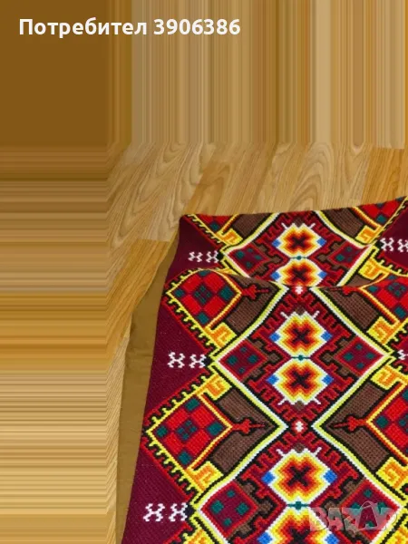 прекрасна калъфка с бродерия, снимка 1