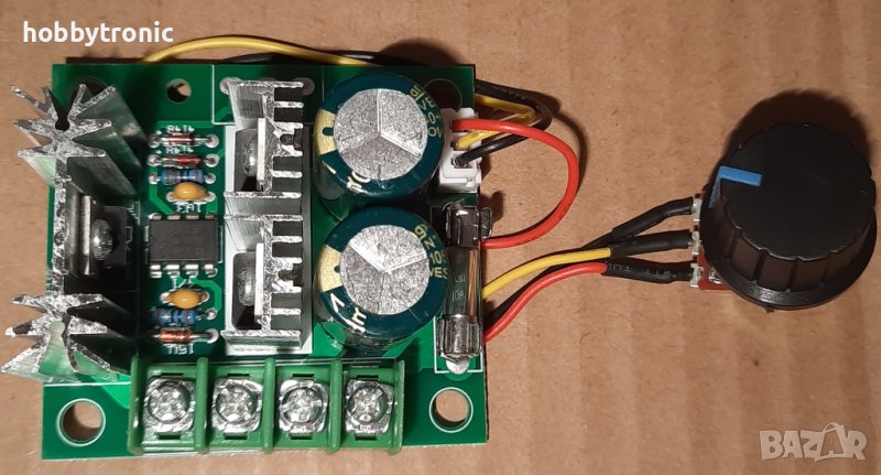 PWM DC регулатор 12-40V, 8A, снимка 1