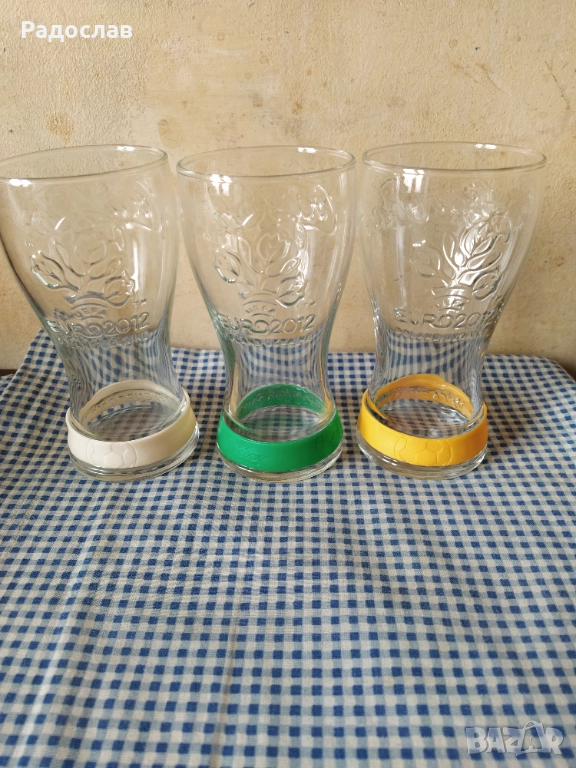 стари чаши Coca-Cola UEFA EURO 2012, снимка 1