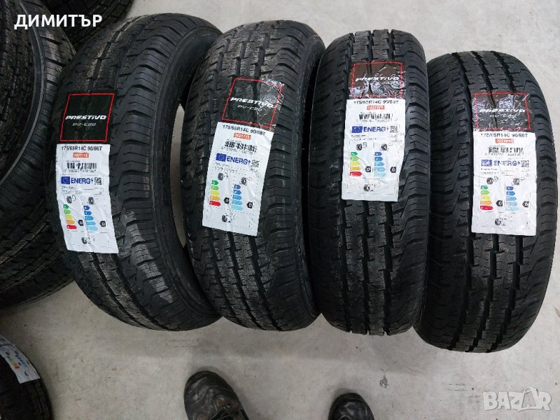 4 бр.нови летни гуми за платформи и пикапи Prestivo 175 65 14С, снимка 1