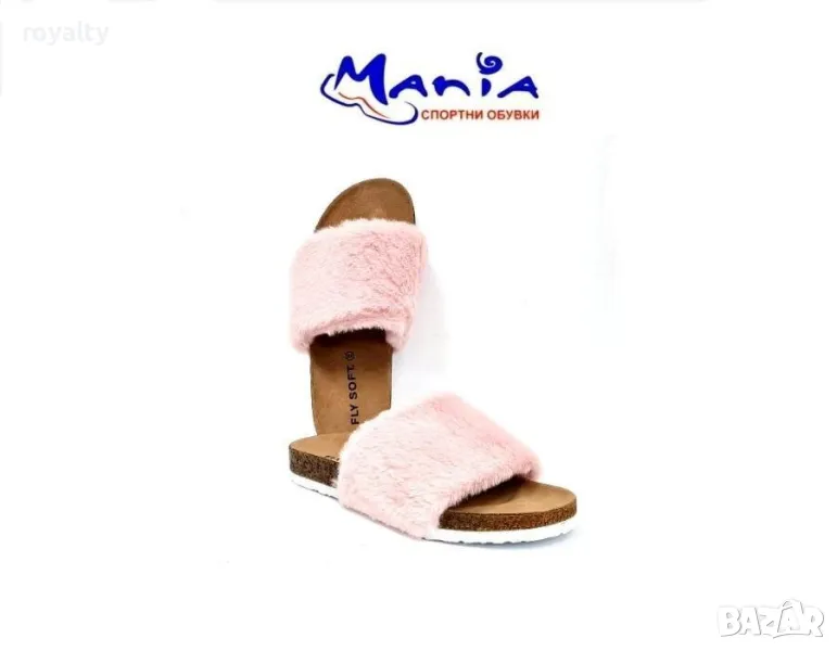 Дамски пухкави чехли Различни цветове , снимка 1