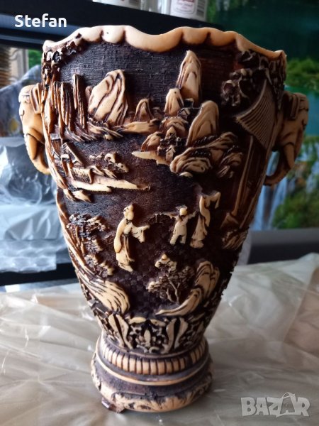 Стара азиатска ваза, снимка 1