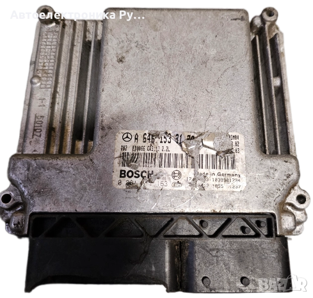 компютър MERCEDES C-KLASA W203 2.2 CDI, A6461533179 ,0281011163, #0281011163, снимка 1
