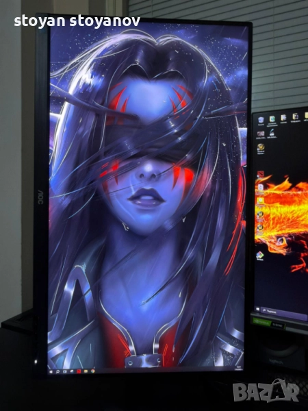 AOC U27P2 ,4k, 60hz , ips ,display port,4ms, снимка 1