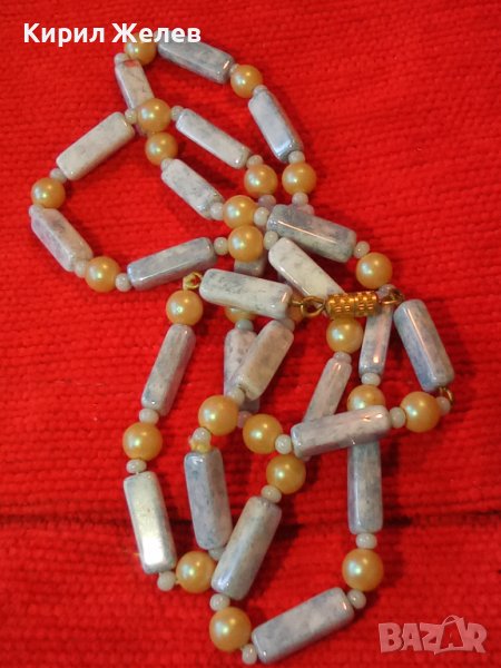 АРТ ГЕРДАН КАМЪНИ и ПЕРЛИ ВИНТИДЖ СТИЛ 14993, снимка 1