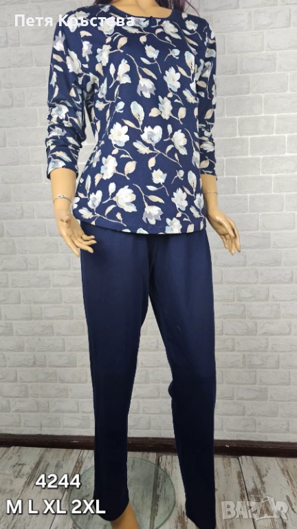 Дамска пижама – 100% памук 🇧🇬 Българска  , снимка 1