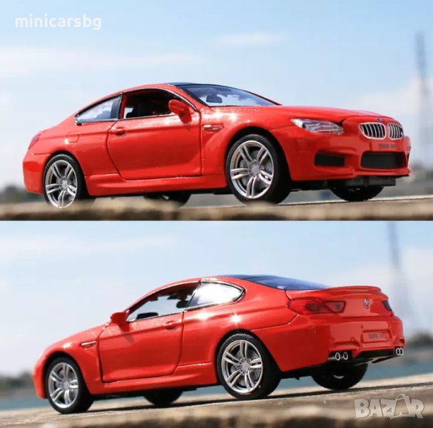 Метални колички: BMW M6 (БМВ), снимка 1