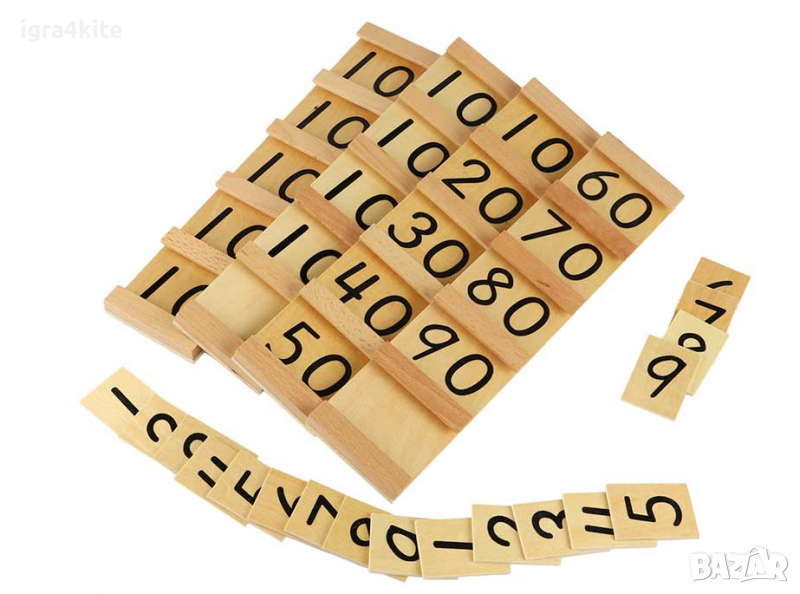 Дъска на Сеген / табла за смятане Монтесори / пълен комплект , снимка 1