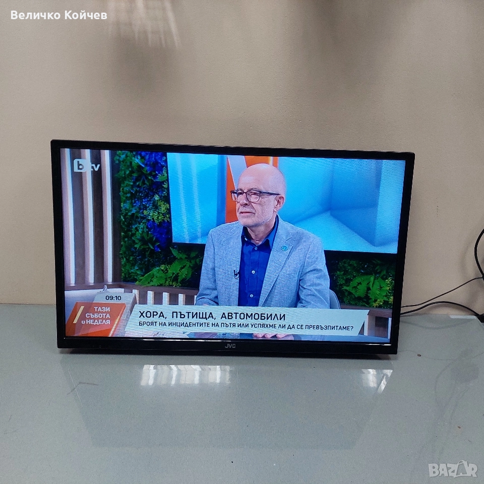 Jvc 32" led,full hd,цифров тунер!, снимка 1