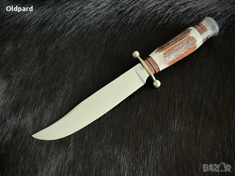 Страхотен античен ловен нож. В чисто ново състояние (немска колекция). Linder (301), снимка 1
