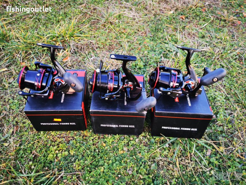 Три нови шарански макари с 4 лагера Surfcasting 9000, снимка 1