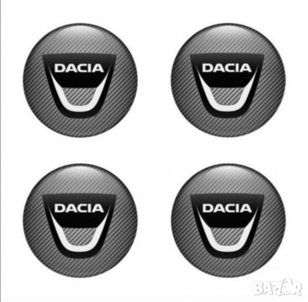 Стикери за джанти/тасове Дачия Dacia  Налични са и за Мерцедес БМВ Ауди Фолксваген Волво Тойота Рено, снимка 1