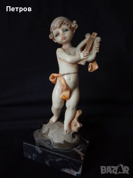 статуетка свирещо ангелче  15 см, снимка 1