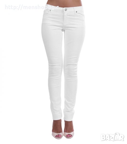 Бели дамски панталони, снимка 1