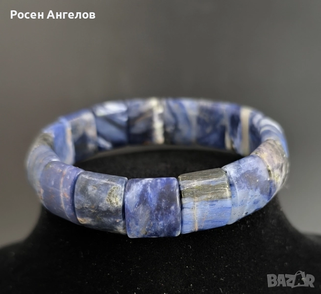 Гривна Естествен Лазурит , снимка 1