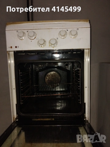 Печка с обикновени котлони