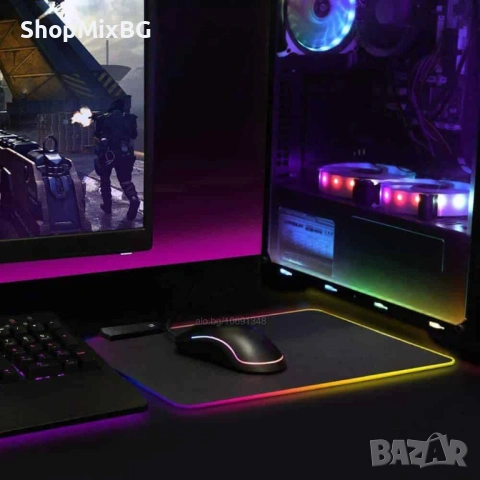 Осветителна RGB подложка за клавиатура , снимка 5 - Други - 53504938