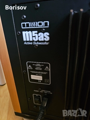 Активен субуфер Mission M5 AS 12 инча, снимка 9 - Тонколони - 52504057