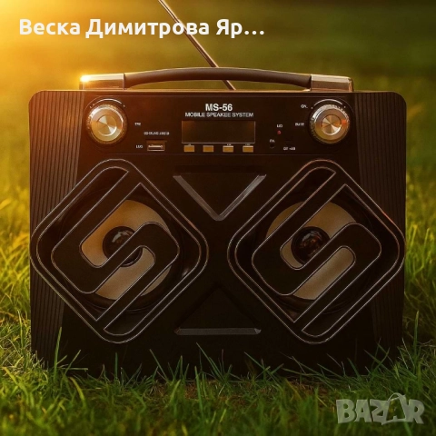 Мобилна колонка MS-56, Mobile Speaker System, снимка 6 - Тонколони - 51466807