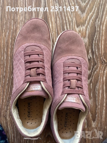 GEOX обувки естествен набук, снимка 3 - Дамски ежедневни обувки - 53745922