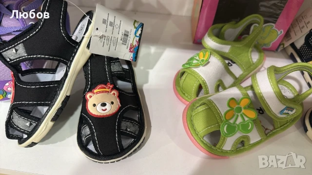 Бебешки сандали със звук, снимка 2 - Бебешки обувки - 50888901