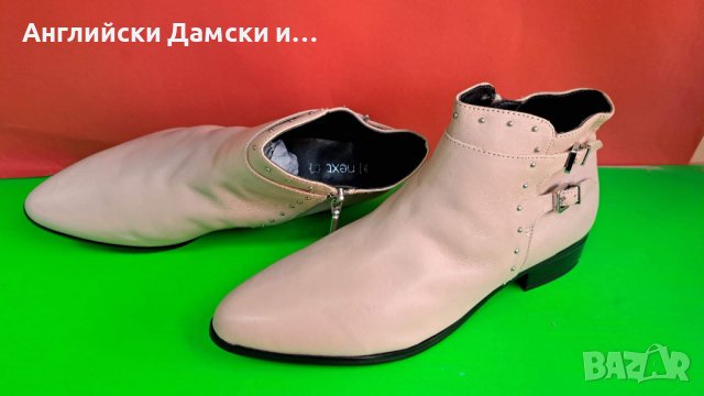 Английски дамски боти естествена кожа-NEXT , снимка 7 - Дамски боти - 39009232