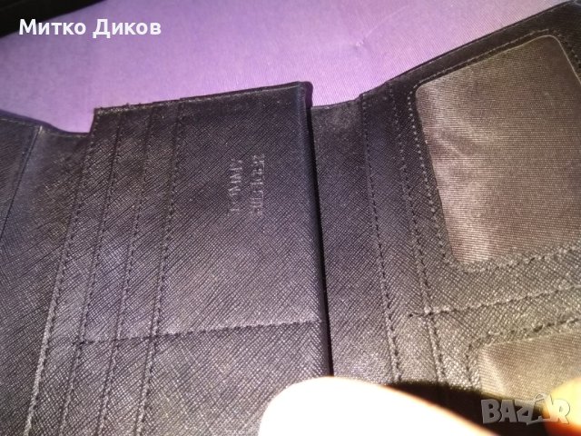 Томи Хифлигер кожено портмоне 198х116мм отлично, снимка 9 - Портфейли, портмонета - 44435586