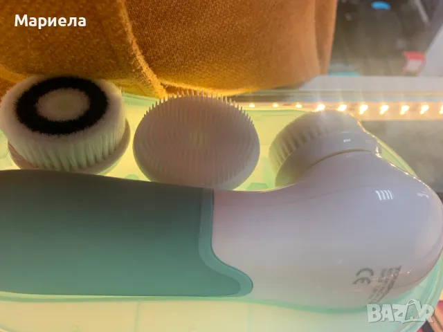 Комплект четки за почистване на лице с 3 глави/ Спа система за лице, снимка 7 - Други - 48224639