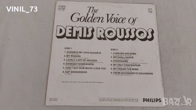 Demis Roussos – The Golden Voice Of Demis Roussos ВТА 11439, снимка 2 - Грамофонни плочи - 39510693