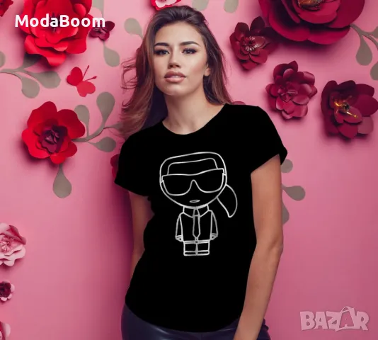 Дамска колекция тениски Karl 😍, снимка 6 - Тениски - 48885635