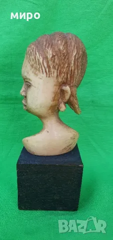 Бюст слонова кост , снимка 5 - Статуетки - 47309881