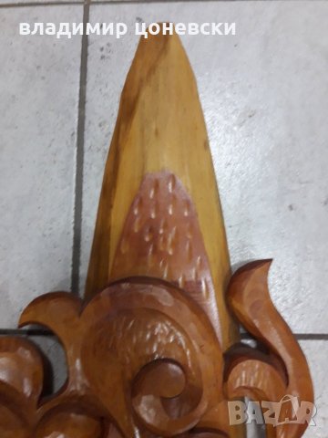 Красива дърворезба, дървено пано, украса, снимка 4 - Декорация за дома - 35682149