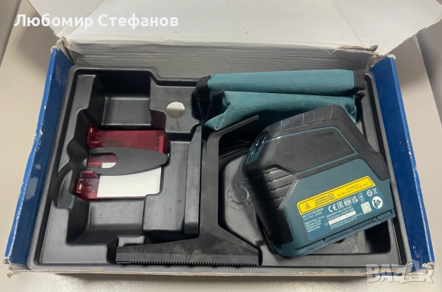 Линеен лазерен нивелир Bosch GCL 2-15 Professional, 15 м + магнитна стойка RM 1 , снимка 3 - Други инструменти - 53797367