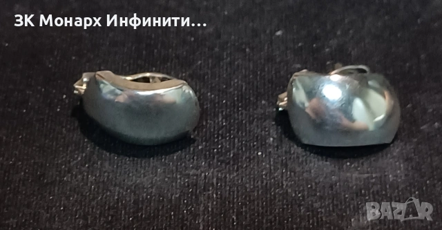 сребърни обеци 