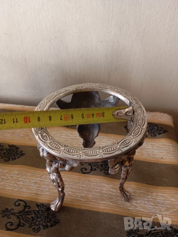 Барокова поставка за бутилка, снимка 3 - Антикварни и старинни предмети - 51229412