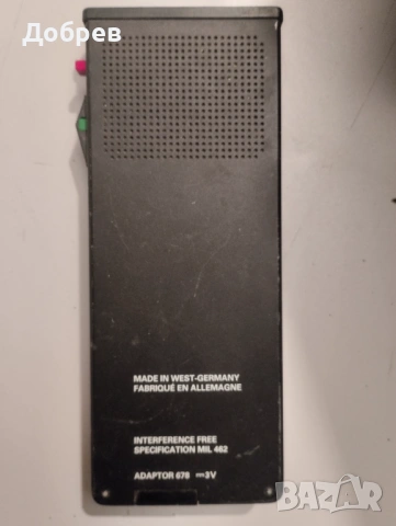 Касетофон диктофон Grundig, снимка 6 - Радиокасетофони, транзистори - 53757812