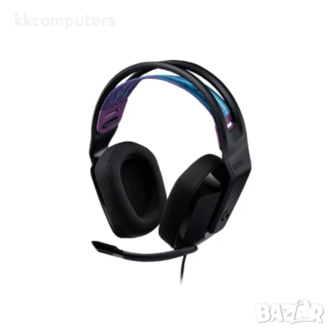 Logitech G335 Gaming Headset, PRO-G ,Black Геймърски слушалки