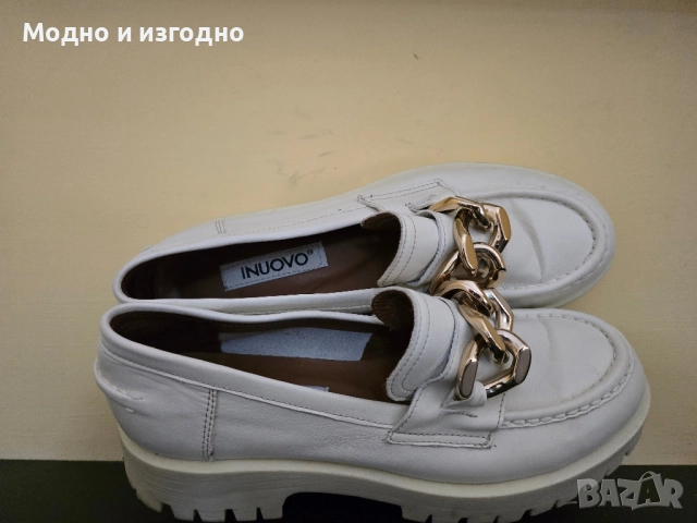 Обувки Inuovo естествена кожа, снимка 4 - Дамски ежедневни обувки - 51967455