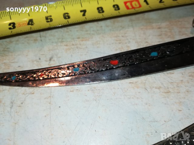 нож/кама-ориент с кания 1110212232, снимка 8 - Антикварни и старинни предмети - 34431613