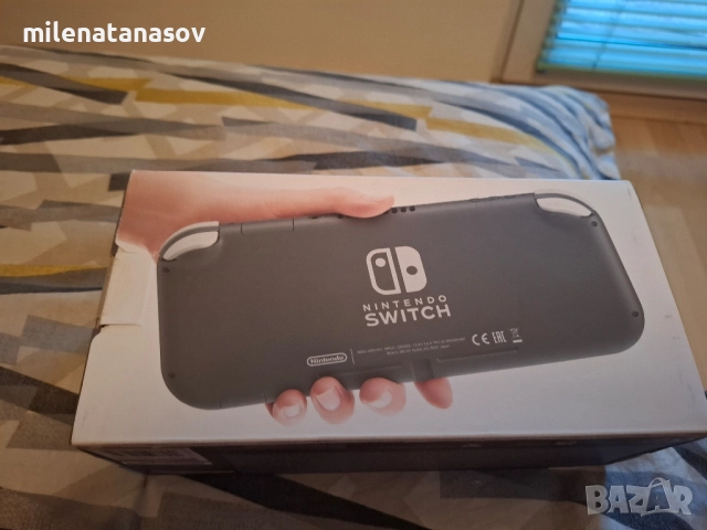 конзола за игра Nintendo Lite Grey Crize чисто нова., снимка 3 - Игри за PlayStation - 51490526