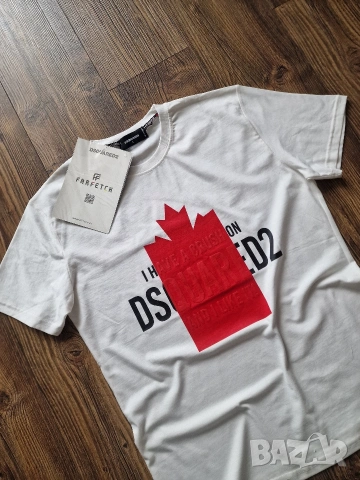 Страхотна мъжка тениска DSQUARED2 размер S M L XL 2XL , снимка 2 - Тениски - 53212974