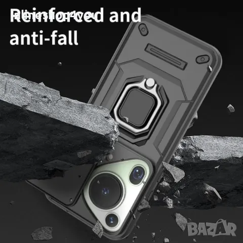 Удароустойчив Кейс RingCase за Huawei Pura 70 / Ultra - Супер защита, снимка 6 - Калъфи, кейсове - 48852441
