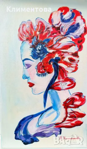 "Размисъл", снимка 2 - Картини - 49549716