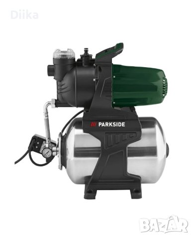 PARKSIDE® хидрофлорна помпа от неръждаема стомана »PHWW 1300«, 24 литров резервоар, снимка 3 - Напояване - 41742836