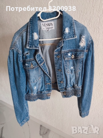 Дамско дънкови яке