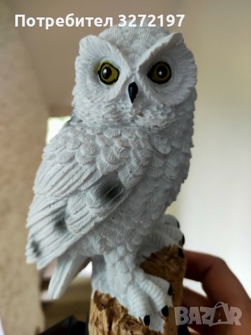 Соларна лампа, LED, Бухал , снимка 11 - Соларни лампи - 41627425