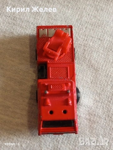 Метална количка ПОЖАРНА за КОЛЕКЦИЯ ДЕКОРАЦИЯ 42787, снимка 4 - Колекции - 53557756